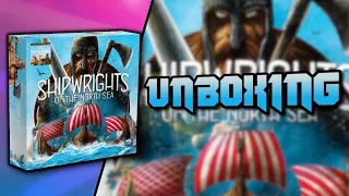Shipwrights of the North Sea Unboxing by Garphill Games and @RenegadeGameStudios