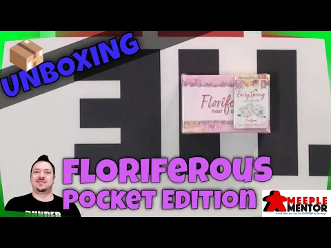 Meeple Mentor Unboxes Floriferous POCKET EDITION