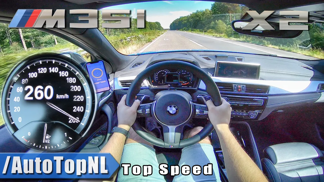 BMW X2 M35i AUTOBAHN (NO SPEED LIMIT) POV 260km/h by AutoTopNL
