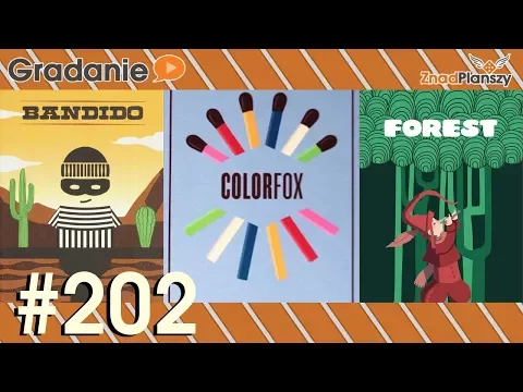 Bandido, Forest, Colorfox - RECENZJA - Gradanie #202 - gra planszowa