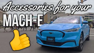 Mustang Mach-E Accessories - Trunk Organizer, Mattress, Car Seat Covers, & more!