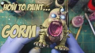 How to Paint the Gorm from Kingdom Death: Monster
