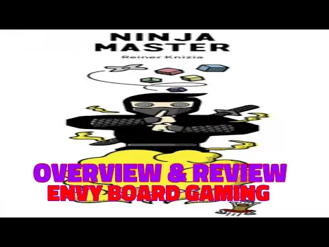 Ninja Master Board Game Overview & Review