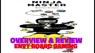 Ninja Master Board Game Overview & Review