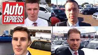 Can Auto Express cut it as a 21st century car salesman?
