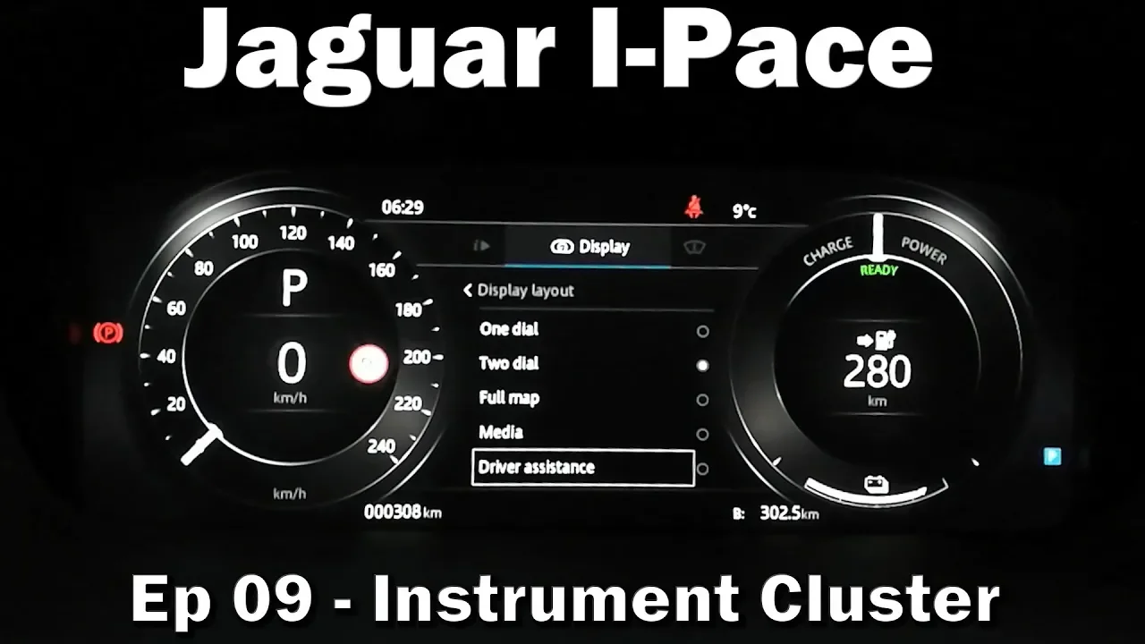 Jaguar I-Pace - Ep09 - Instrument Cluster