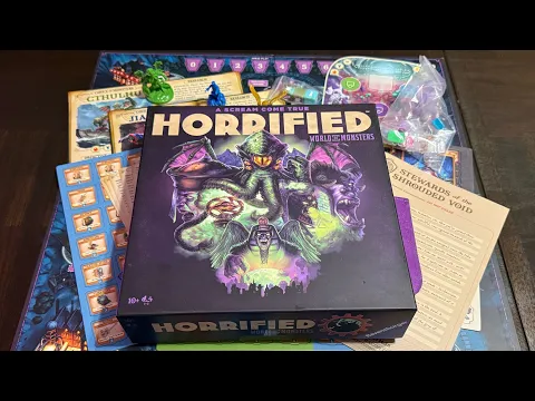 Horrified: World of Monsters (Ravensburger) - Unbox & My First Look