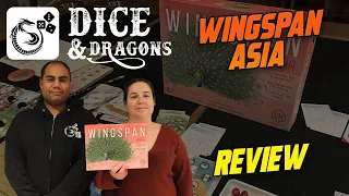 Dice and Dragons - Wingspan Asia Review