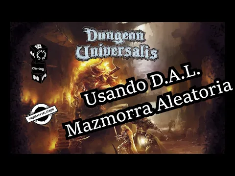 Dungeon Universalis - Usando D.A.L - Generador Aleatorio de Mazmorras #1