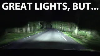 Tesla Model Y LR headlights test