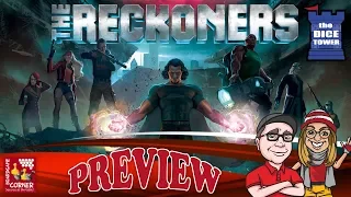 "The Reckoners" a Dice Tower Preview - with Boardgame Corner