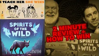 I Teach Her She Wins - How to Win "Spirits of the Wild" (Shooting with Kids)