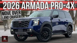 The Better Land Cruiser?! | 2026 Nissan Armada Pro-4X Detailed Review