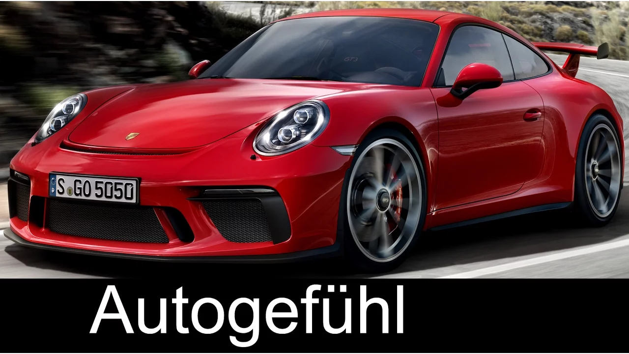 Porsche 911 GT3 4,0 N/A 500 hp Facelift Preview Sound, Racetrack, Exterior  - Autogefühl