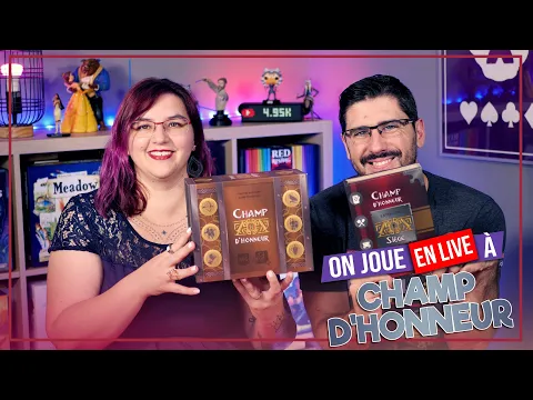 [La Partie] CHAMP D'HONNEUR + EXTENSIONS | 2 joueurs | Gigamic | VOD Live