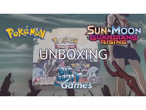Pokemon Guardians Rising Booster Unboxing