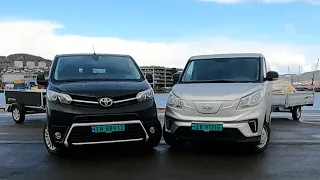 Maxus e deliver 3 vs Toyota Proace electric