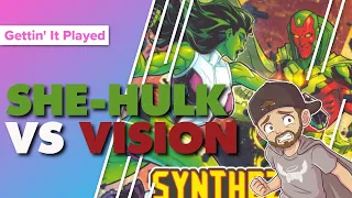 Marvel Champions Civil War Synthezoid Smackdown Gameplay