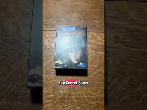 How to set up Top Secret Spies by @riograndegames