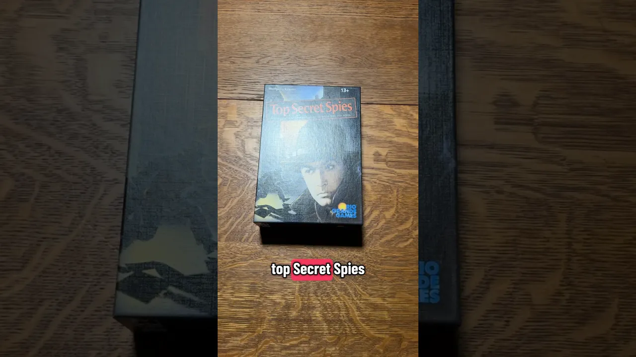 How to set up Top Secret Spies by @riograndegames