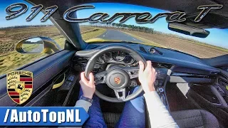 Porsche 911 Carrera T 991.2 POV Test Drive by AutoTopNL