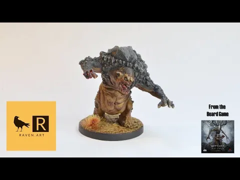 Painting The Witcher Old World, Rock troll
