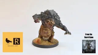Painting The Witcher Old World, Rock troll