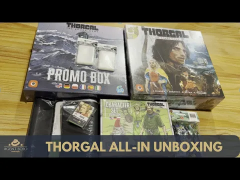 Thorgal Gamefound All-In Unboxing