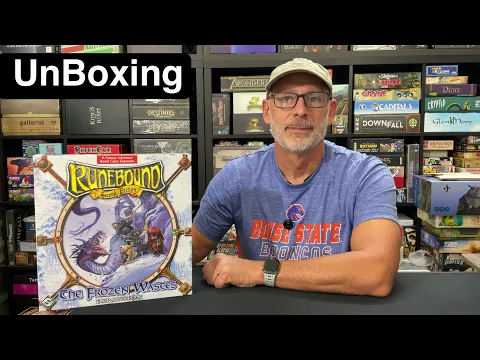 Runebound: 2nd Edition: The Frozen Wastes (UnBoxing)