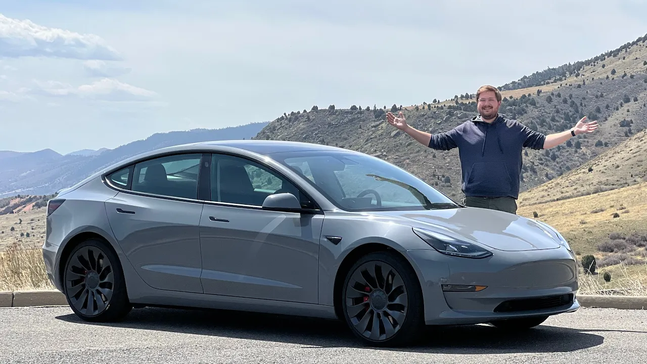2022 Vision-Only Tesla Model 3 Autopilot Hogback Driver Assistance Challenge!