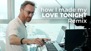How I made my &quot;Love Tonight&quot; remix?