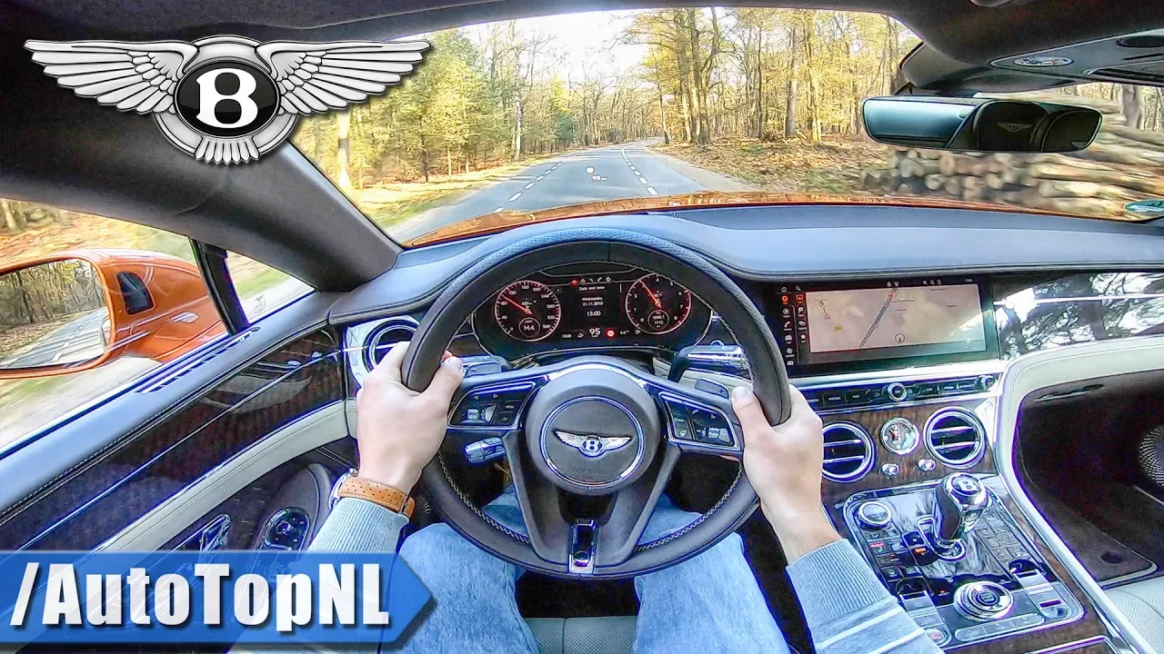2019 BENTLEY CONTINENTAL GT 6.0 W12 BiTurbo 635HP POV Test Drive by AutoTopNL