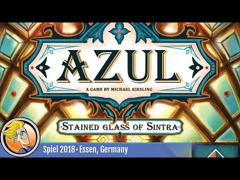 Azul: Stained Glass of Sintra — game overview at SPIEL '18