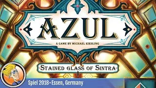 Azul: Stained Glass of Sintra — game overview at SPIEL '18