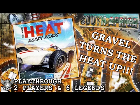 Heat Pedal to the Metal - 2‑Player 6‑Legend Playthrough on South Africa Track