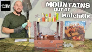 Mountains out of Molehills, board game, overview and how to play.