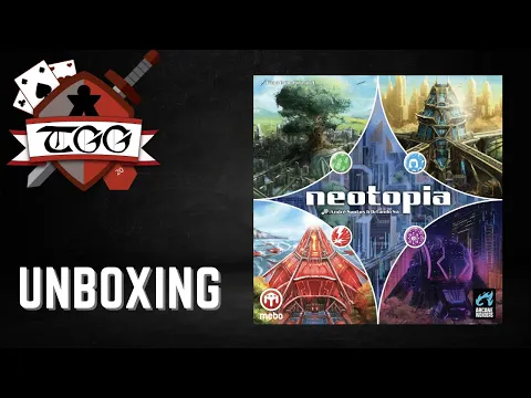Neotopia Board Game Unboxing