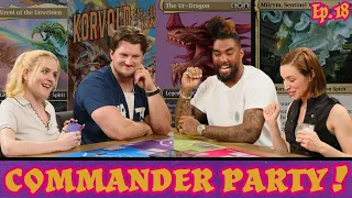 Leonard Williams "Oops, All Dragons" | Commander Party 18 | MTG EDH Gameplay