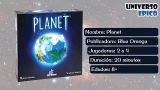 Como se juega Planet