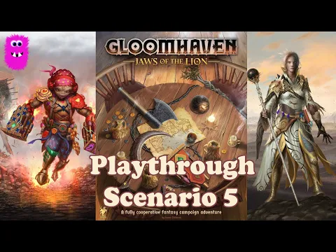 Gloomhaven: Jaws of the Lion, Scenario 5 Playthrough with Jannick & Helle