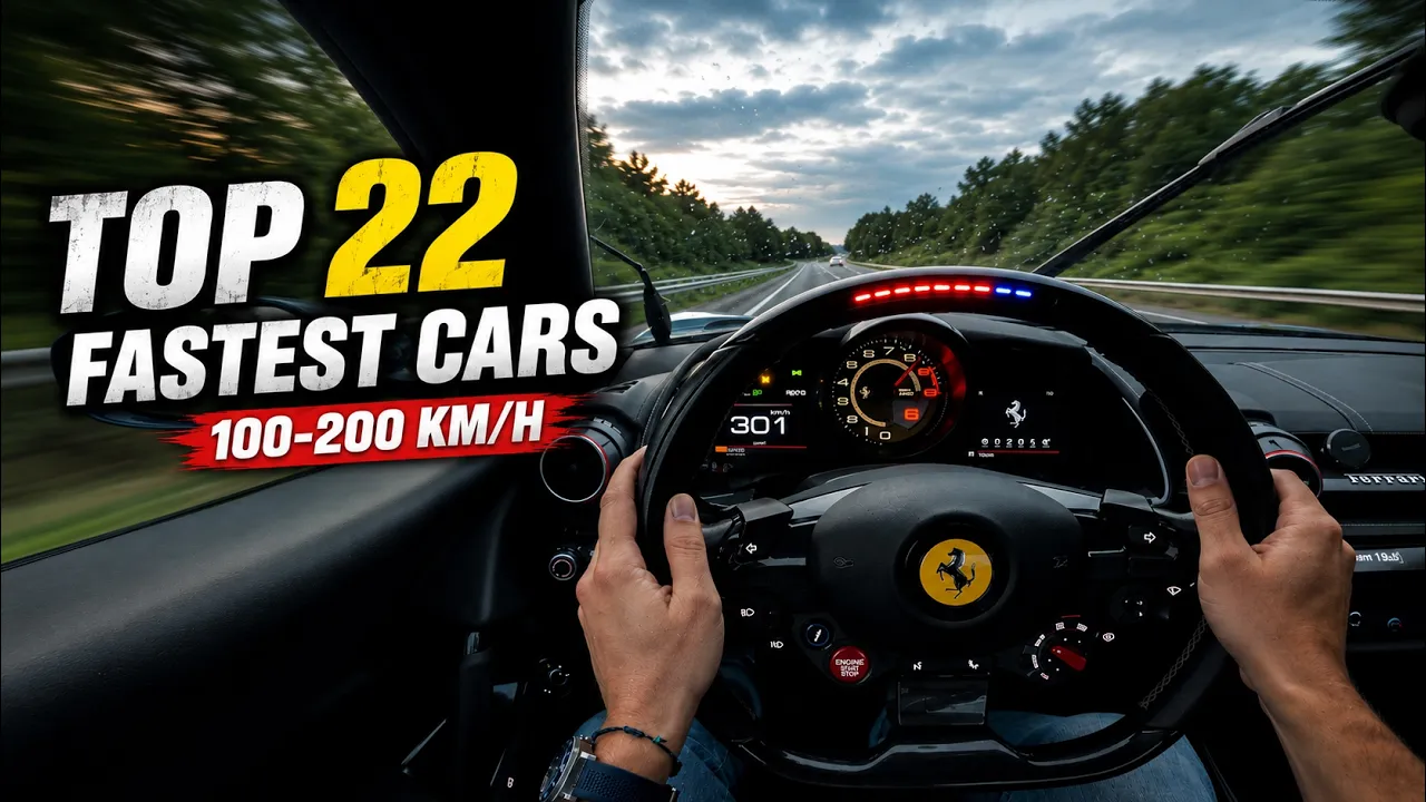 TOP 22 // 100-200 STOCK PERFORMANCE CARS by AutoTopNL | EVKX.net