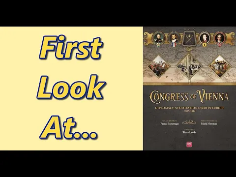 Congress of Vienna | Unboxing & Overview