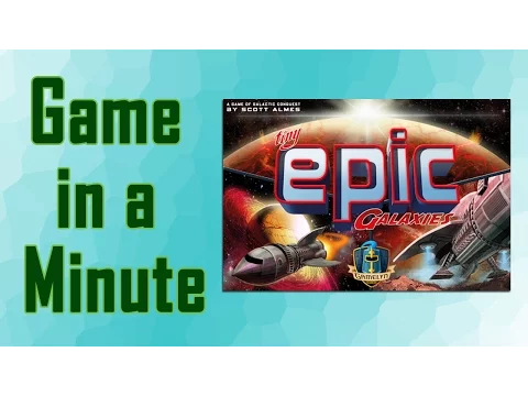 Game In A Minute Ep 26: Tiny Epic Galaxies