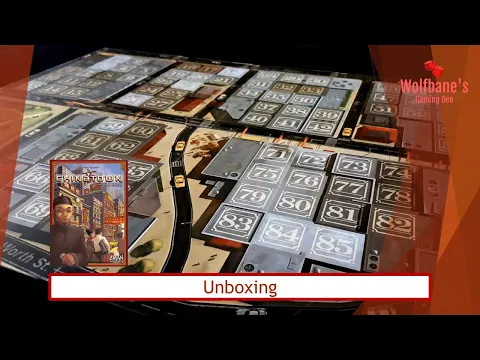 Chinatown [Board Game] - Unboxing