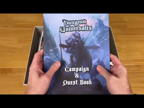 Dungeon Universalis Full Kickstarter Unboxing