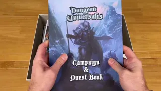 Dungeon Universalis Full Kickstarter Unboxing