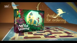 WILD ISLAND - Family Boardgame - from film MY FATHER'S DRAGON