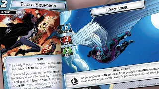 Angel Leadership vs Expert Rhino Old Hero New Trick Marvel Champions Live Replay