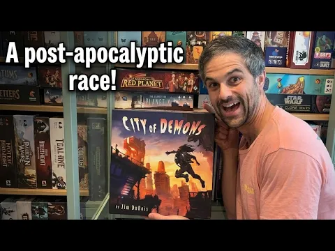 How to PLAY City of Demons |Board Game Review|