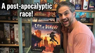 How to PLAY City of Demons |Board Game Review|